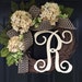 All Year Long Wreath - Gift Ideas - Monogram Wreath - Wreath - Spring Wreath - Summer Wreath - Fall Wreath - Housewarming Gift - Wreaths