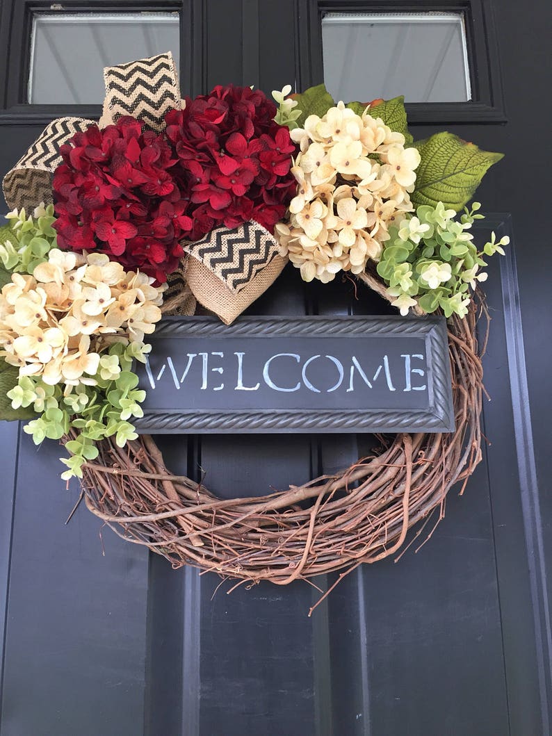 Wreath Wreath Everyday Wreath Wreaths Spring Etsy