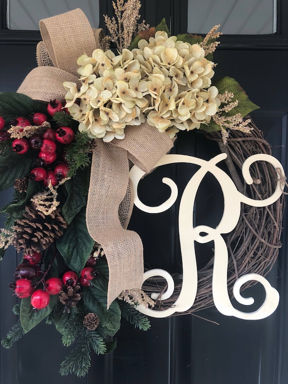 LIMITIED QUANTITY winter Wreath winter Decor wreath berry | Etsy