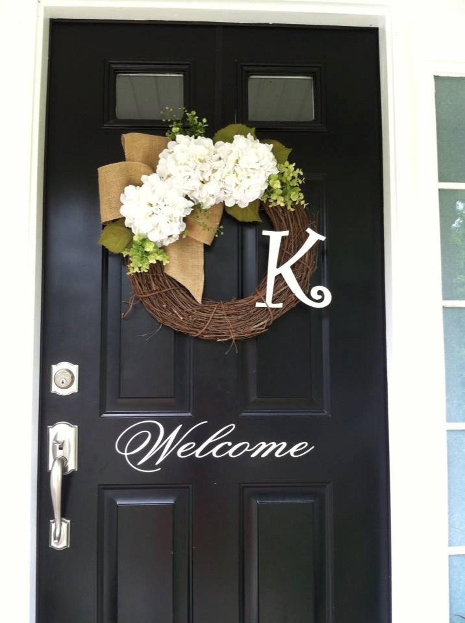 All Year Long Wreath Everyday Wreath Front Door Decor Etsy