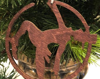 10 Lords a-Leaping Wooden Ornament, 12 Days of Christmas | Christmas Ornament | Wooden Ornament