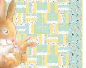 Honey Bunny Quilt kit by Sleeping Bear Press Collection for Michael Miller