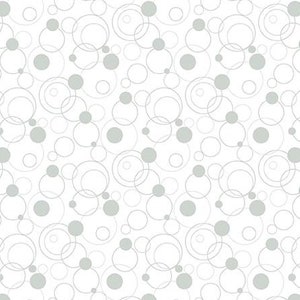 Effervescence Circles by Sue Daley for Riley Blake Designs - C13731 Gray