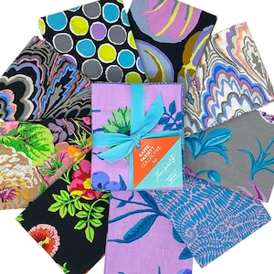 Kaffe Fassett Collective February 2025 Fat Quarter Bundle (9 pc) in Contrast colorway