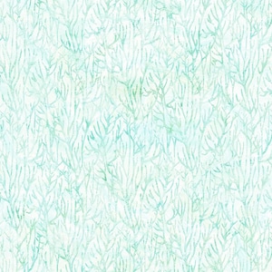 May include: A light blue and white abstract pattern resembling blades of grass. The design is a repeating pattern of thin, vertical lines, creating a textured, naturalistic effect. The overall color palette is soft and muted.