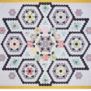 Wish Upon a Star English Paper Piecing Quilt Kit by Sue Daley - Patchwork with Busyfingers EPP