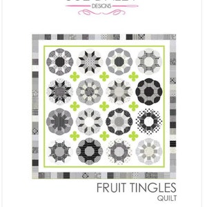 Fruit Tingles English Paper Piecing Quilt Kit by Sue Daley - Patchwork with Busyfingers EPP