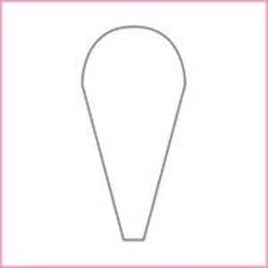 Rounded Dresden EPP Papers with template option by Sue Daley Designs for Patchwork with Busyfingers