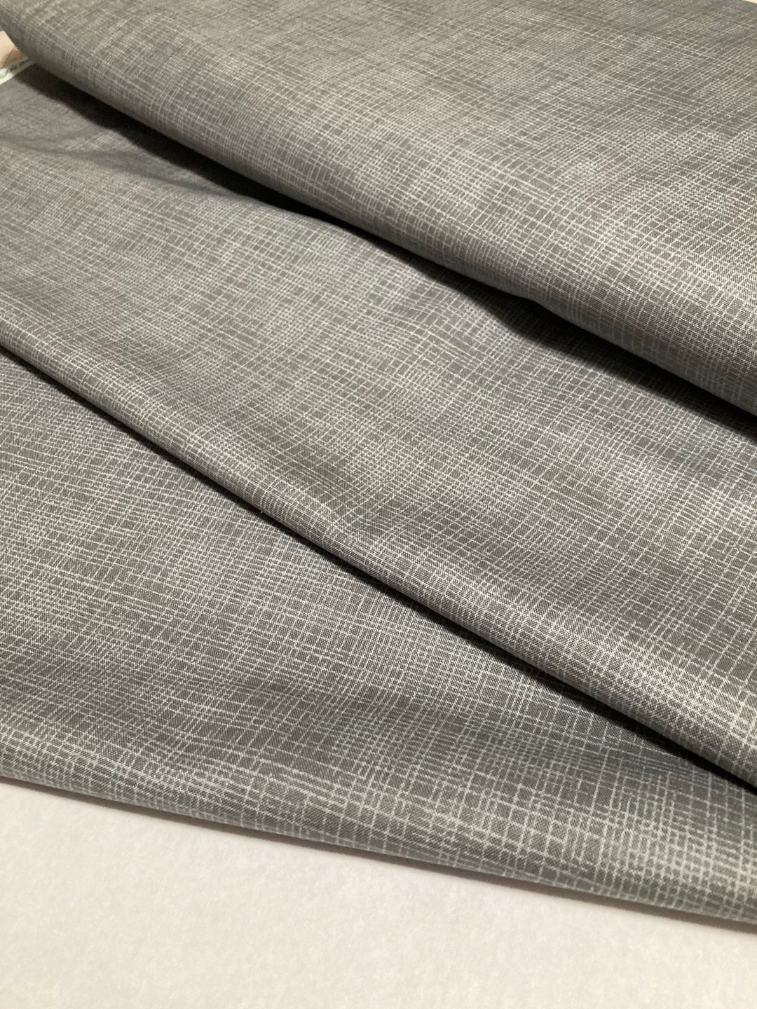 Dublin Texture Quilting Fabric in Gray by Nothcott Fabrics 9040 Etsy