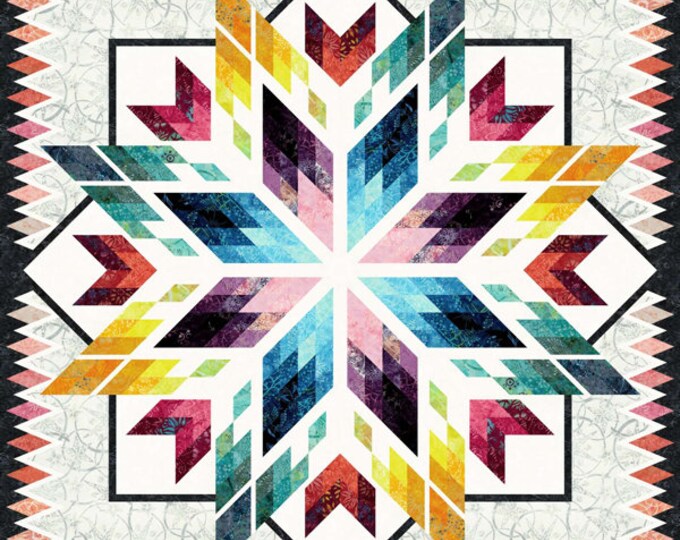 Sparkle Quilt Kit and Pattern by Judy Niemeyer - Quiltworx and Timeless ...