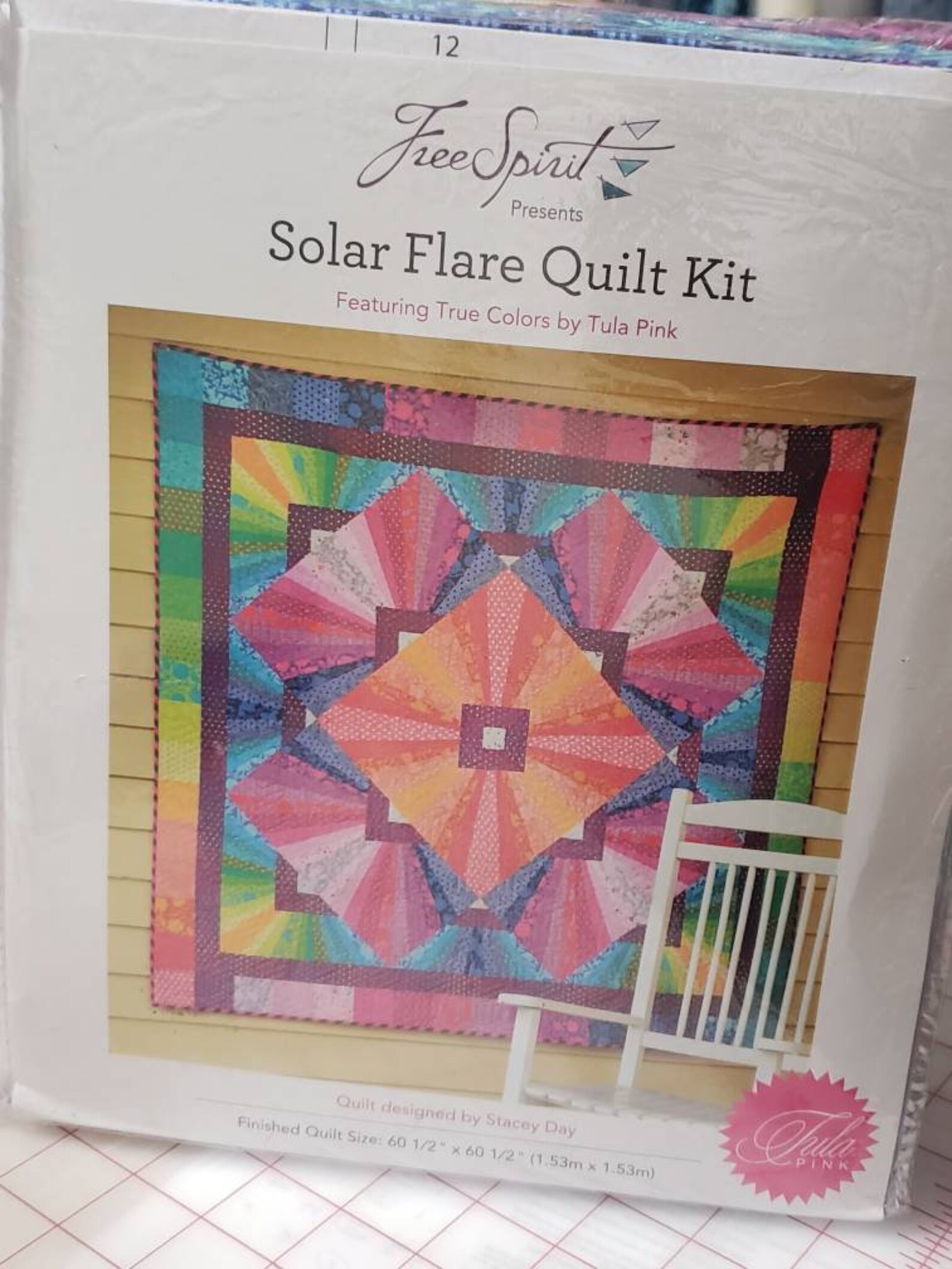 Solar Flare Quilt Kit Using True Colors by Tula Pink for - Etsy