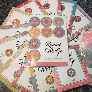 Round We Go English Paper Piecing Kit by Sue Daley Designs