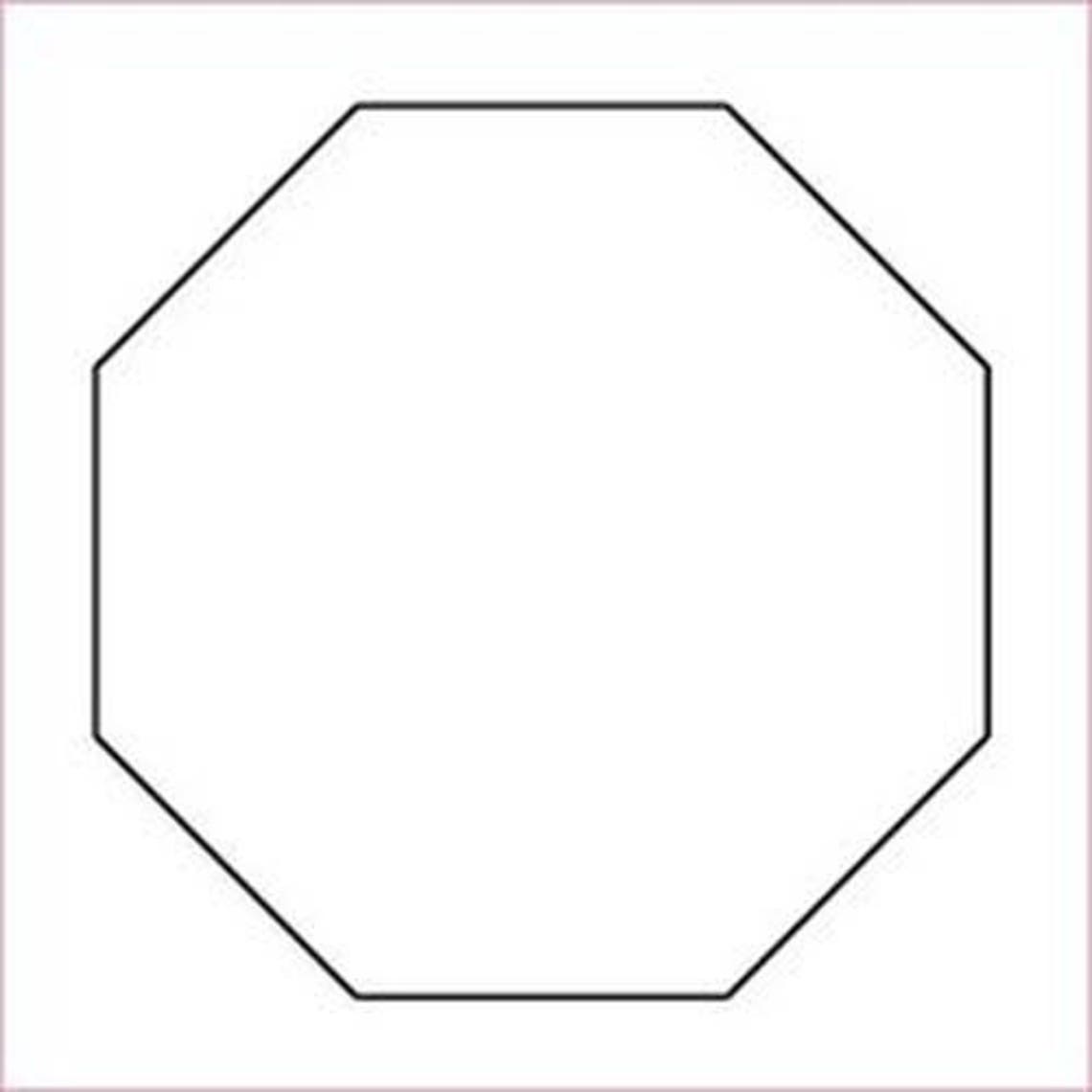 Octagon English Paper Piecing Papers With Template Option by Sue Daley ...