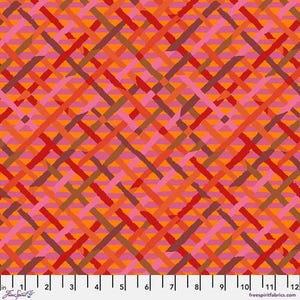 Kaffe Fassett Collective Mad Plaid in Red - PWBM037 Red