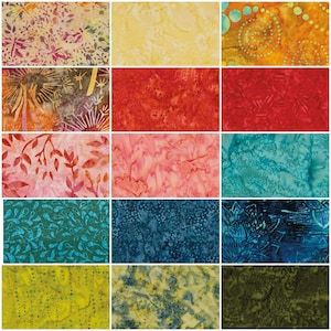 Expressions Batiks 5&quot; Stacker by Riley Blake Designs Expressions Prints