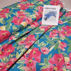 Glohaven Main in Blue by Lila Tueller for Riley Blake Designs 9830Blue