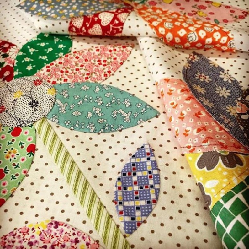 Acrylic Template ~ CLAMSHELL QUILT ~ by Come Quilt With Me