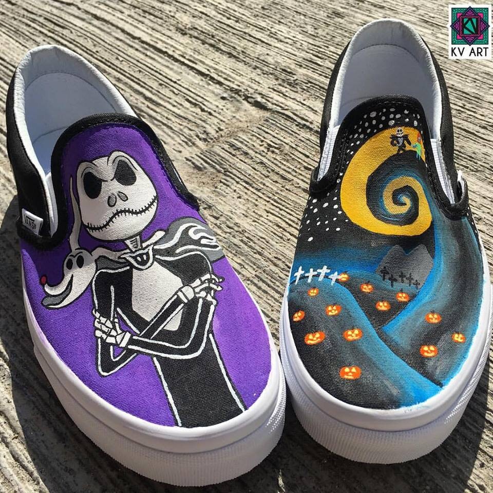 Harry Potter Hogwarts benutzerdefinierte gemalt Slip On Vans Harry Potter Hogwarts benutzerdefinierte gemalt Slip On Vans