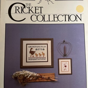 The Cricket Collection Number 5 Cross Stitch Instructions Only Vicki Hastings Design Sampler Geese Designs