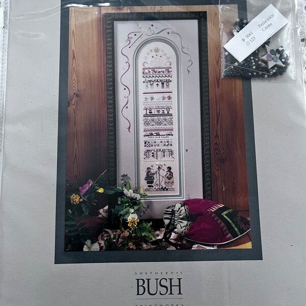 Tina Richards Herman Design Vintage 90s Saint Peter’s Fair Cross Stitch Kit Shepherd’s Bush