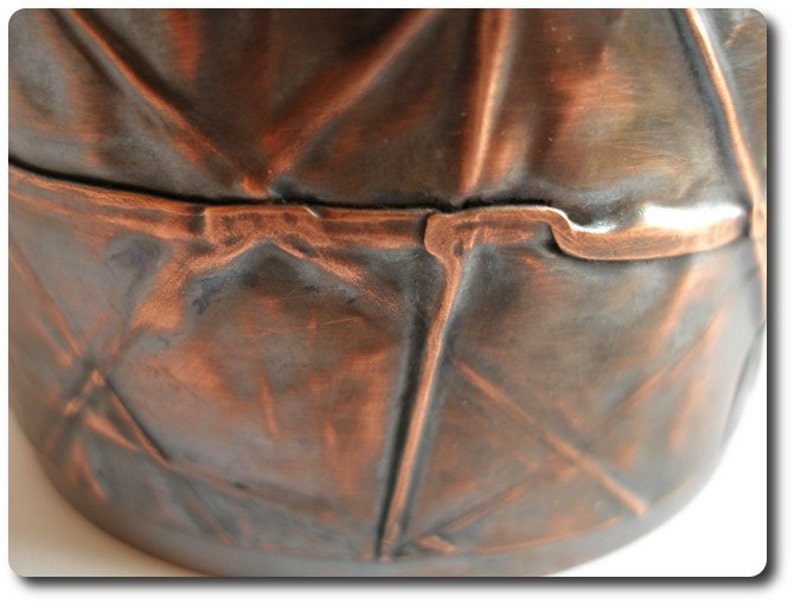 Copper Foldform Cuff Bracelet image 3