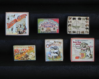 Circus Game Boxes 1 Inch scale