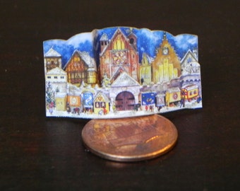 Miniature 3D  Advents Calendar