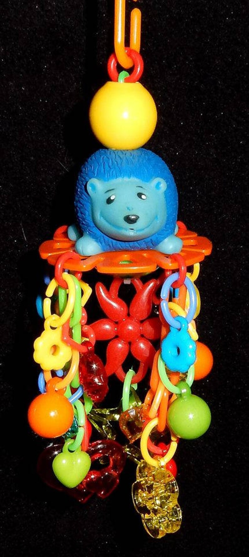 Parrot Toy Exotic Animal Toy Bird Toy Small Pet Primate Toy Mini Mobile Marmoset Toy #241 Sugar Glider Basket Hide Toy Small Bird