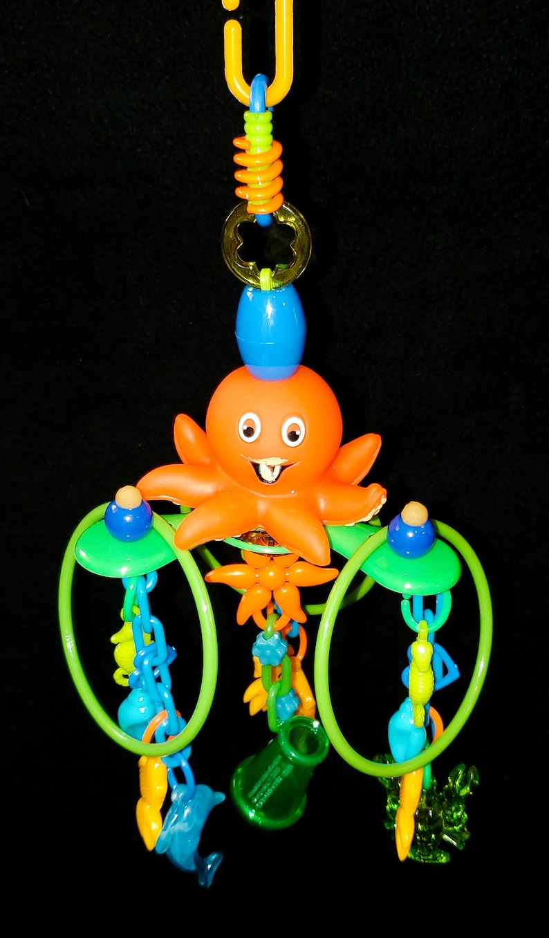 Lucky You Gliders Monkey toy Bird Toy Hedgehog toy Parrot toy Sugar Glider toy exotic pet toy CUSTOM PET TOY- Sml Reset Ruckus