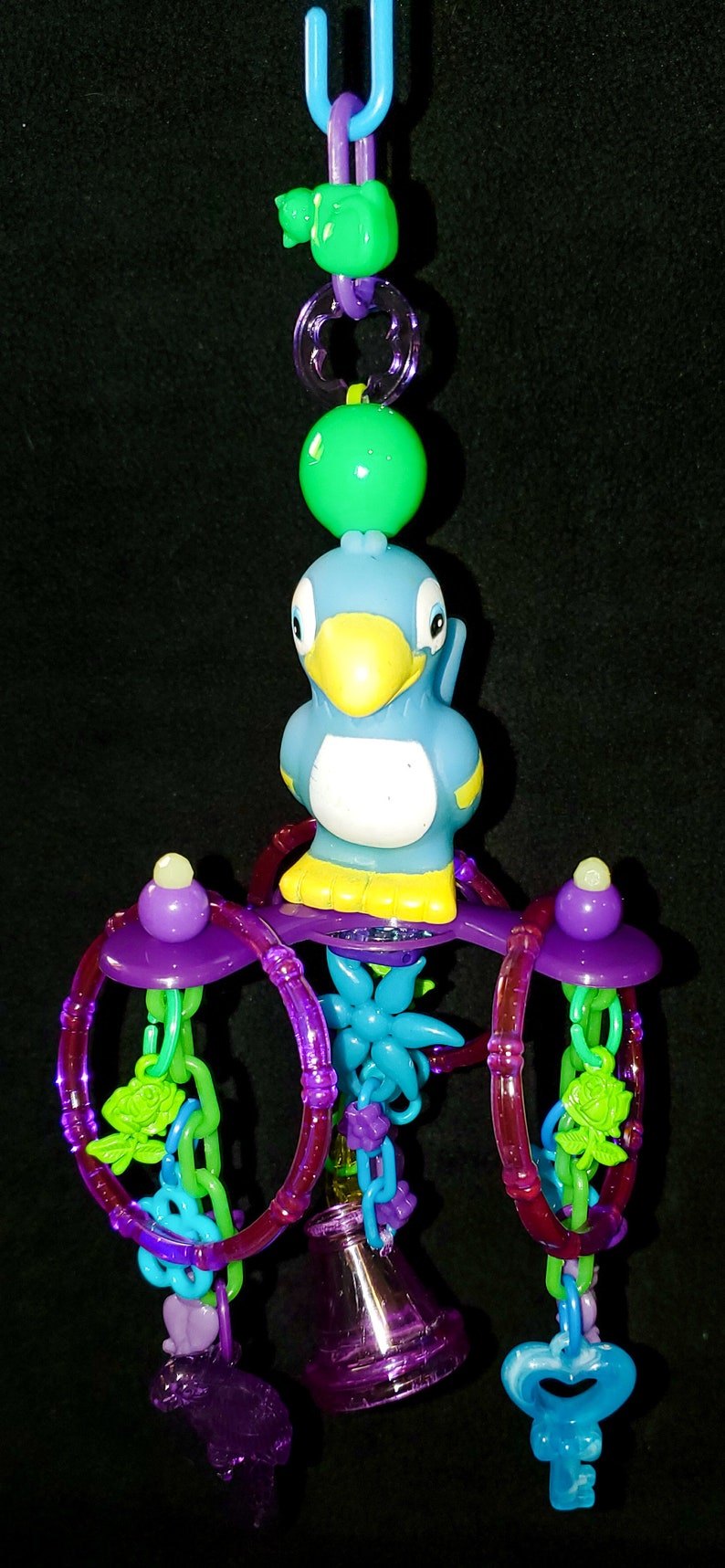 Lucky You Gliders Monkey toy Bird Toy Hedgehog toy Parrot toy Sugar Glider toy exotic pet toy CUSTOM PET TOY- Sml Reset Ruckus