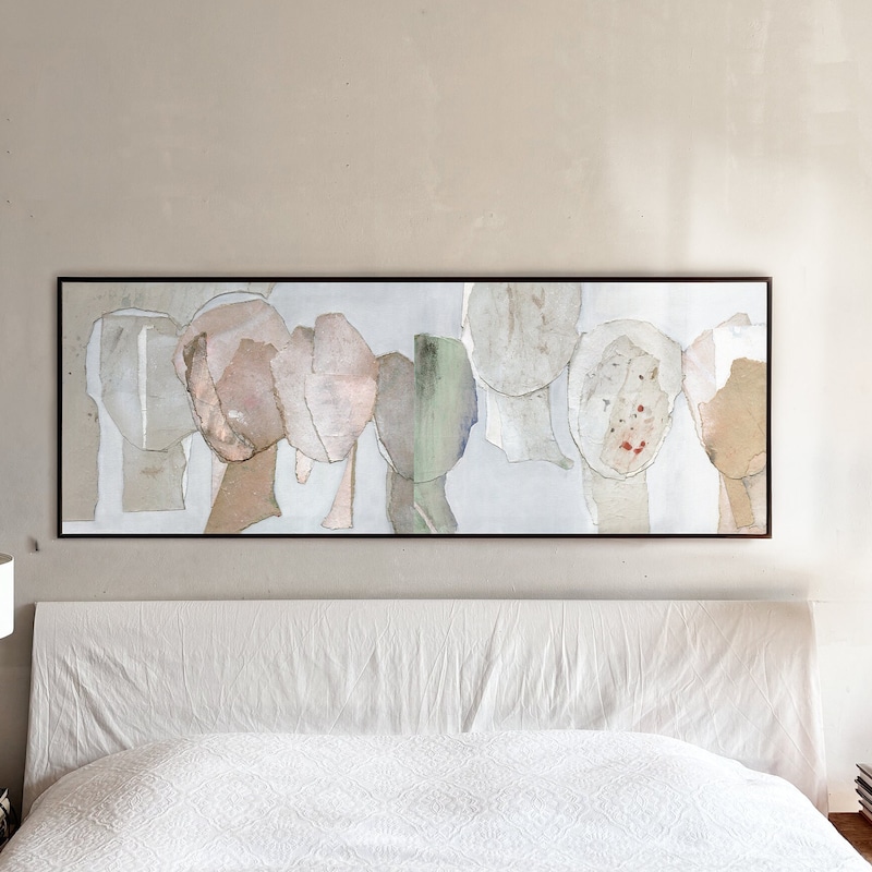 Horizontal Abstract Wall Art - Etsy