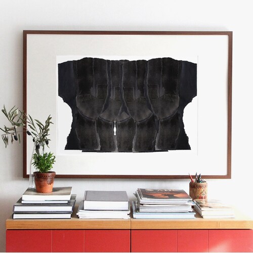 Modern Minimalist Art Print Modern Wall Art Living Room Etsy