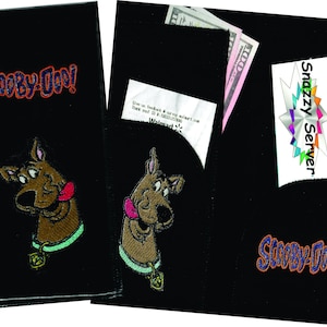 Server wallet/Scooby Doo fabric