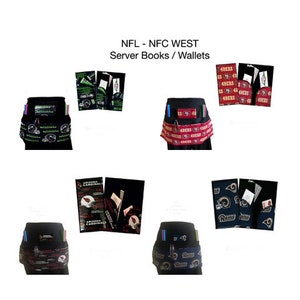 Server Wallet, Aprons/Football Fabric/NFC West