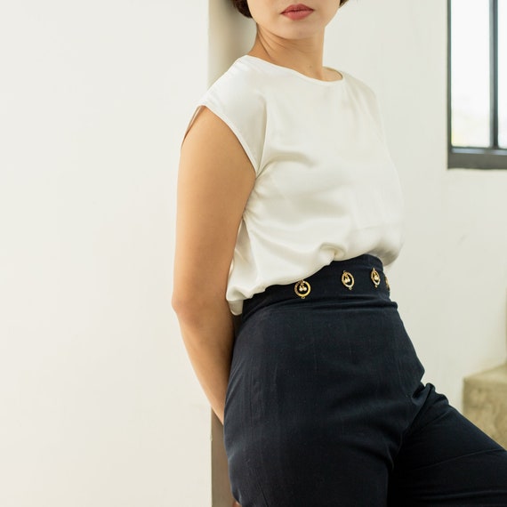Vintage Pure Silk Blouse