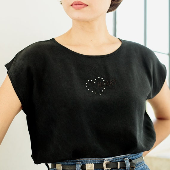 Vintage Pure Silk Blouse