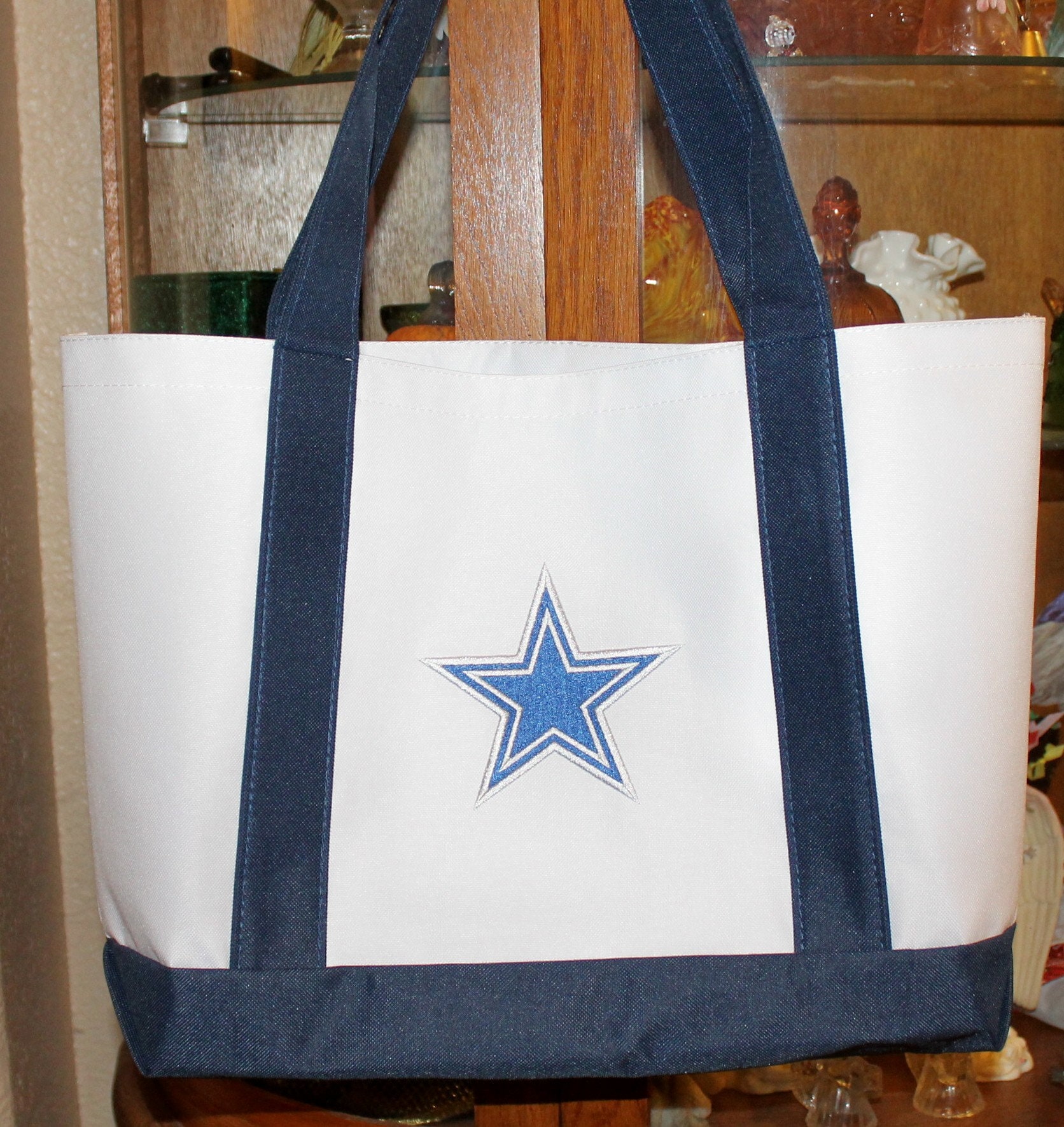 Dallas cowboys online tote bag