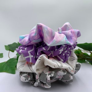 Handmade Easter Scrunchie - Toddler, Child, Teen, Adult - Pastel Hair Accessories- Bunny Rabbit Hair Ties - Ponytail Accessories