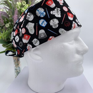 Star Wars Unisex Scrub Cap - 100% Baumwolle - Chirurgische Kappe - Scrub Hat - Geschenk für medizinisches Personal oder Studenten