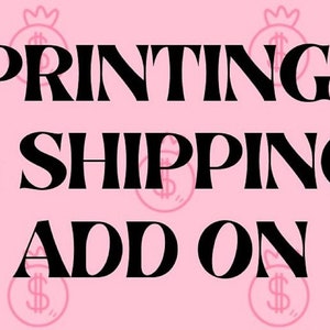 Print and Ship Printable Items