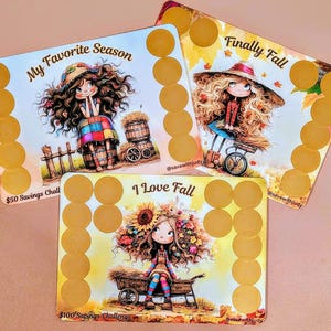 Country Girl Savings Challenge: Scratch-Off Card - 50, 75, 100 Dollar