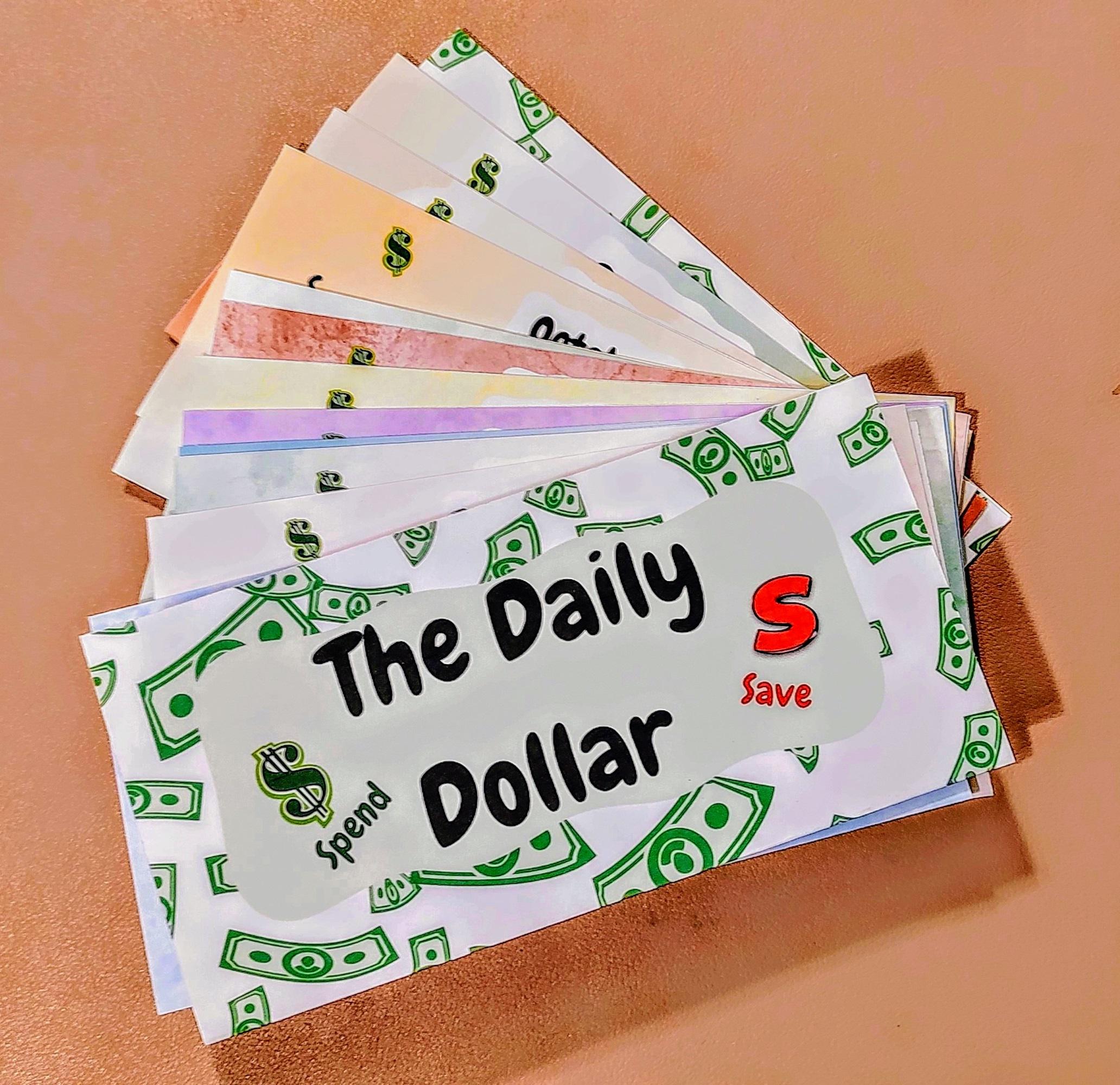 The Daily Dollar Envelopes | A6 | Unlaminated | Printable