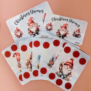 Set of 6 Christmas Gnomes Savings Challenges | 200 Dollar Savings | Scratch Offs | Dashboards