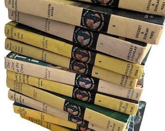 Vintage Nancy Drew Mystery Novel, Painted Cover, Carolyn Keene