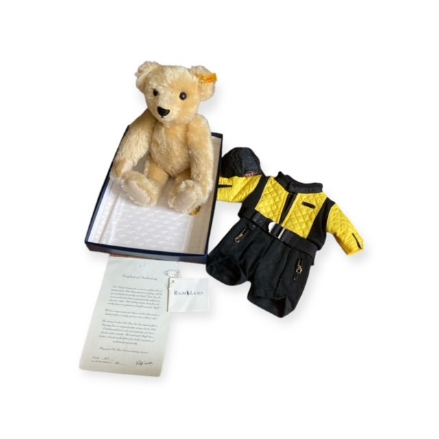 Steiff ralph lauren polo bear discount