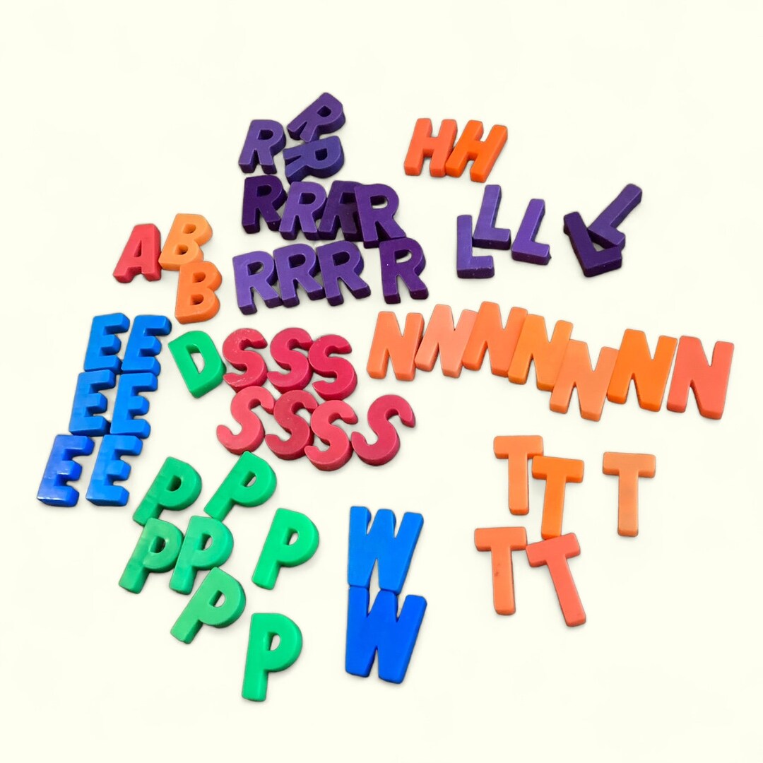 Vintage fisher price magnetic letters sold separately etsy