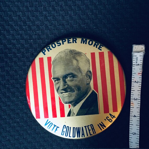 Large Goldwater For Prisident Pin 