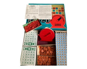 1957 , Parker Brothers , Bingo Game