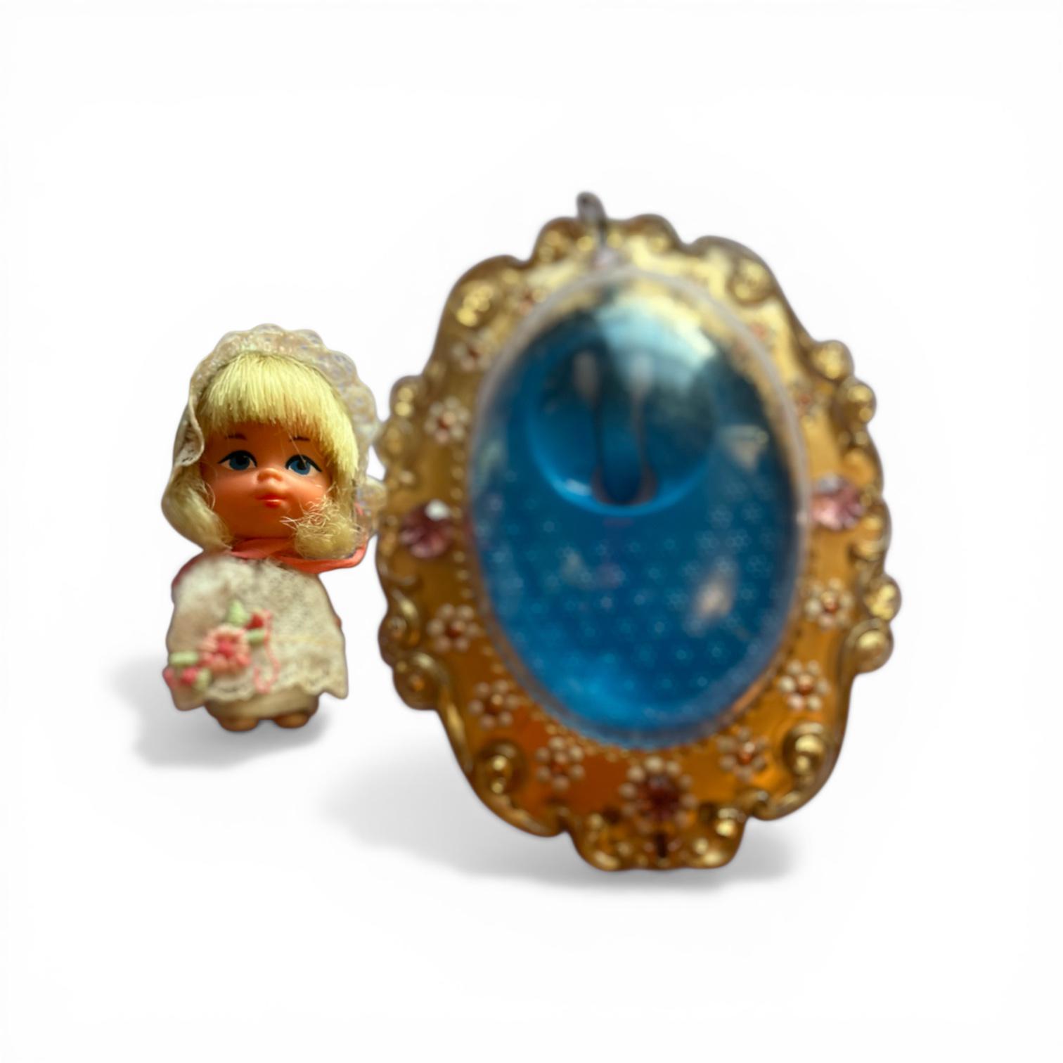 Locket Kiddles Vintage 1968 Mattel Kiddle Locket Doll, Loretta - Etsy