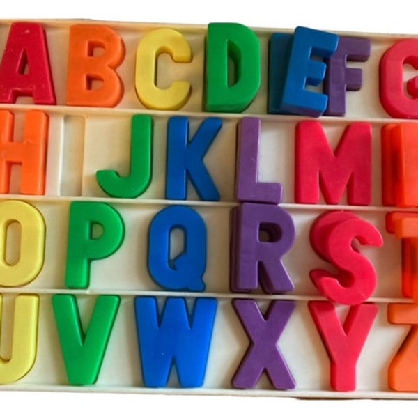 Magnetic Letters - Etsy